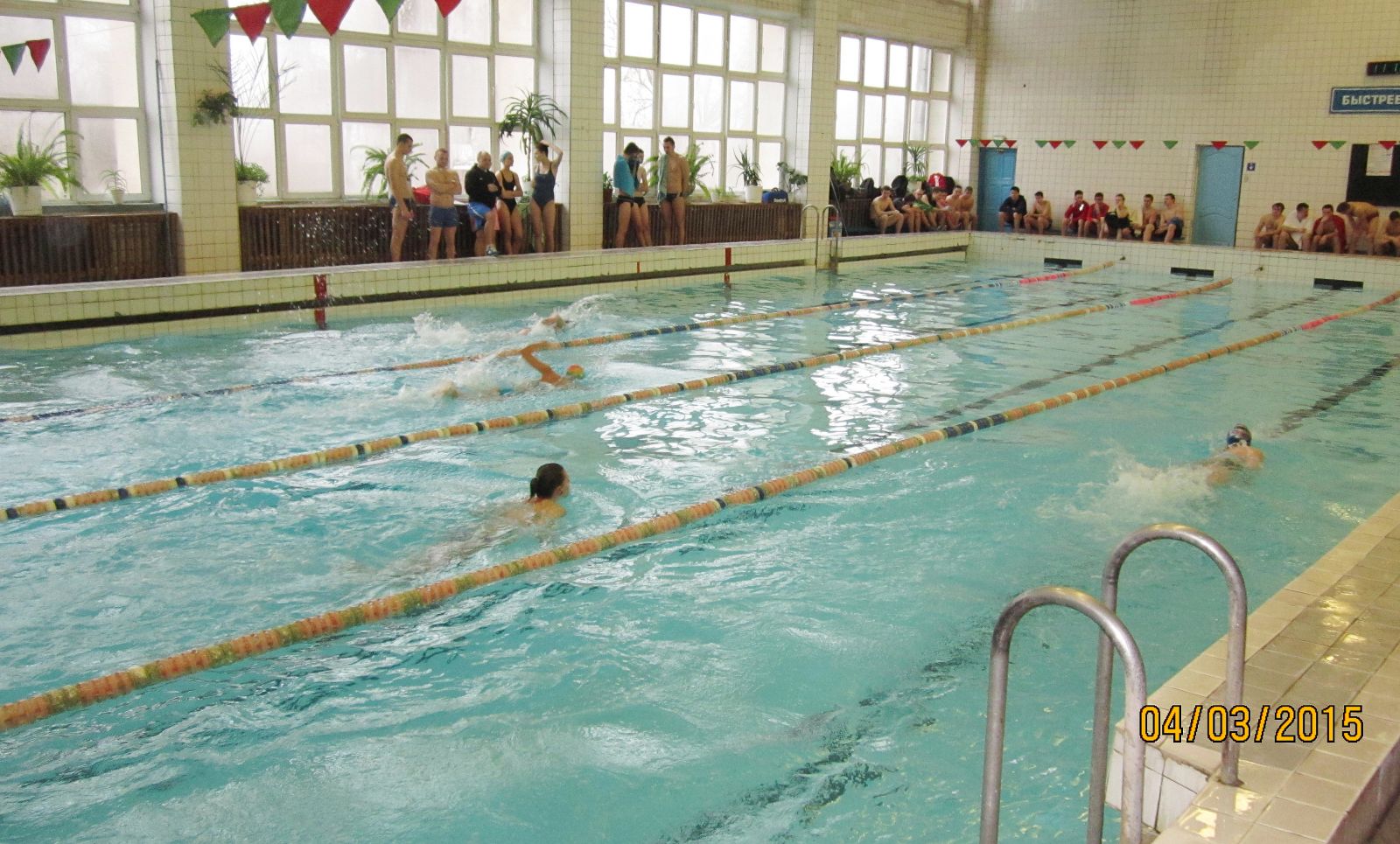 Соревнования по плаванию состоялись среди студентов ГрГУ имени Янки Купалы в рамках круглогодичной спартакиады