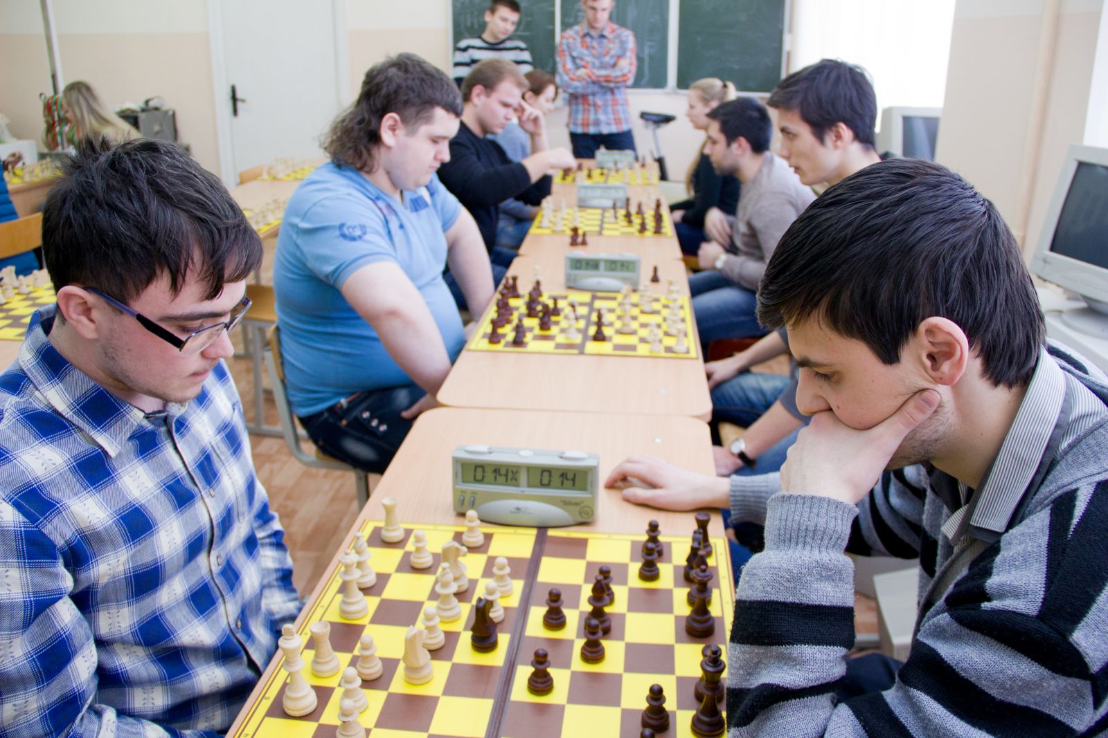 ГрГУ, университет, соревнования по шахматам