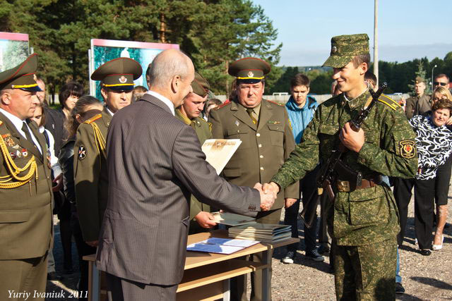 ГрГУ, ректор, Ровба, военный факультет, курсанты