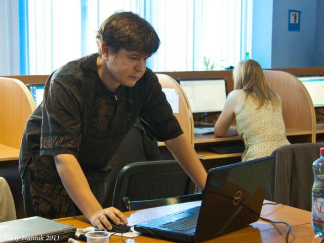 Гость ГрГУ - научный директор BEROC Михайло Сальников университет, ГрГУ им.Янки Купалы, BEROC