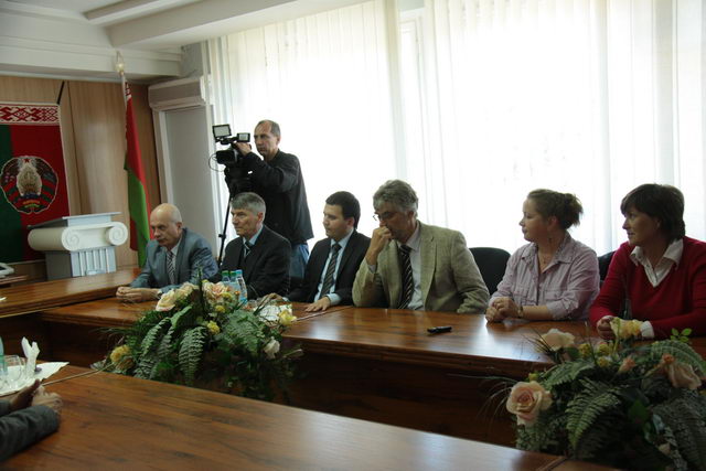 Делегация Университета прикладных наук Биберах (Германия) в ГрГУ ГрГУ, университет, Биберах