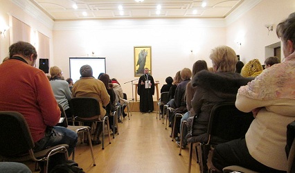 Преподаватели филологического факультета приняли участие в художественной культурно-просветительской встрече «Владимир Короткевич и христианство»