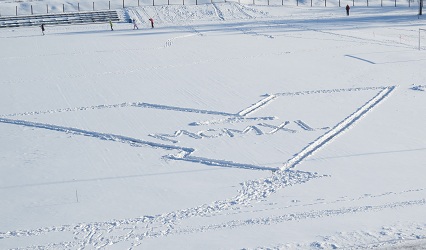В ГрГУ имени Янки Купалы отметили Всемирный день снега (ФОТОТЧЕТ)