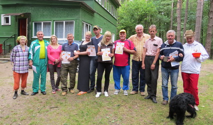 Сотрудники ГрГУ имени Янки Купалы приняли участие в соревнованиях по летней рыбалке