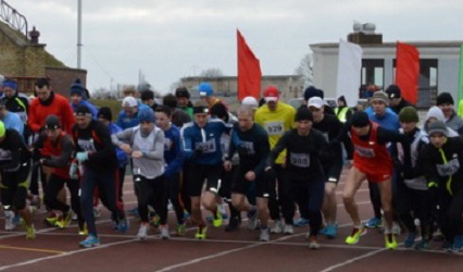 Курсанты военного факультета успешно выступили на соревнованиях по бегу «Гродненская весна»