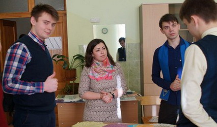 Представители ГрГУ имени Янки Купалы приняли участие в профориентационной акции «Карьера начинается с образования!»