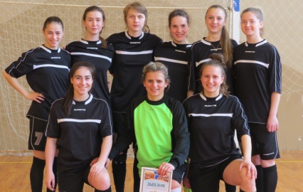 Женская команда ГрГУ имени Янки Купалы стала третьей на ежегодном областном турнире по мини-футболу «Весенние ласточки»