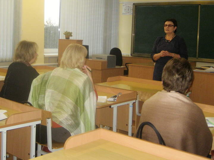 Сотрудники педагогического факультета провели с учителями и школьниками Свислочского района семинар-практикум