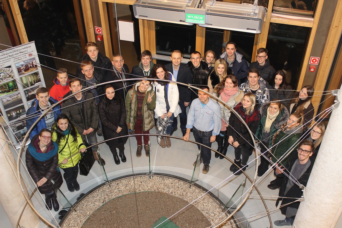 Студенты пяти факультетов купаловского университета посетили факультет физики Университета в Белостоке
