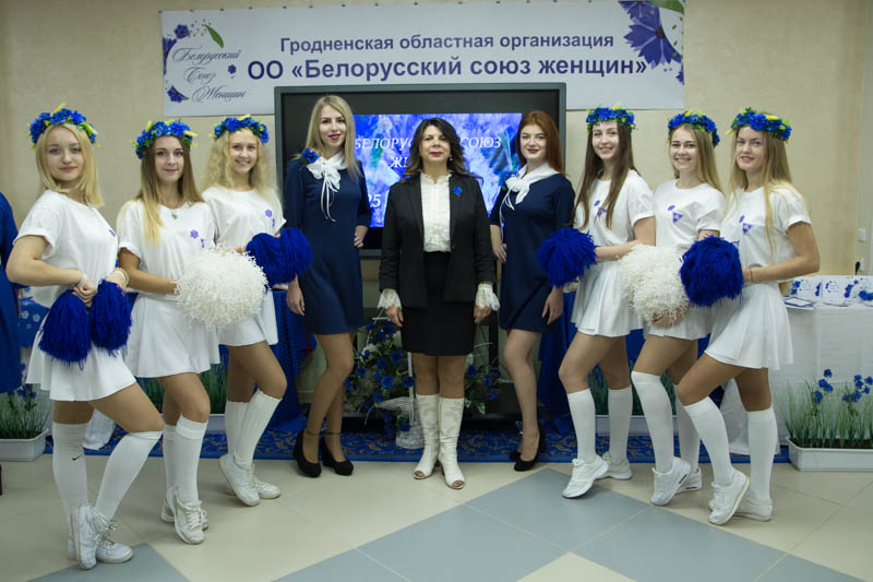 Проект «Спорт в повседневную жизнь молодежи» представили активисты первичной организации «Белорусский союз женщин» купаловского университета