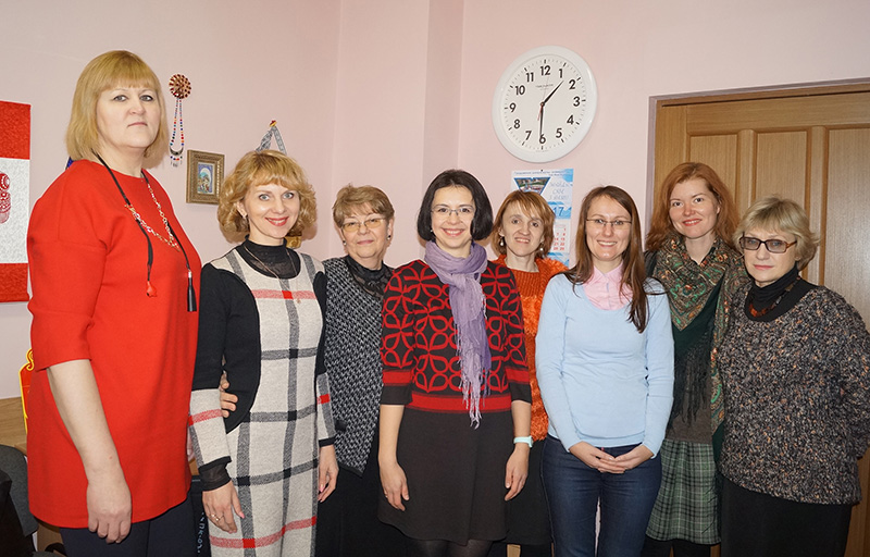 Представители Гданьского университета (Польша) прошли языковую стажировку в ГрГУ имени Янки Купалы