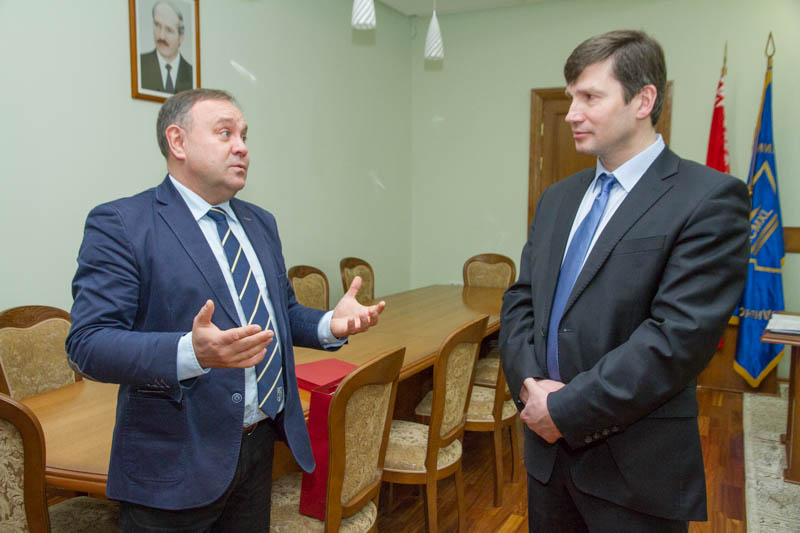 Руководство ГрГУ имени Янки Купалы встретилось с представителями Университета в Белостоке