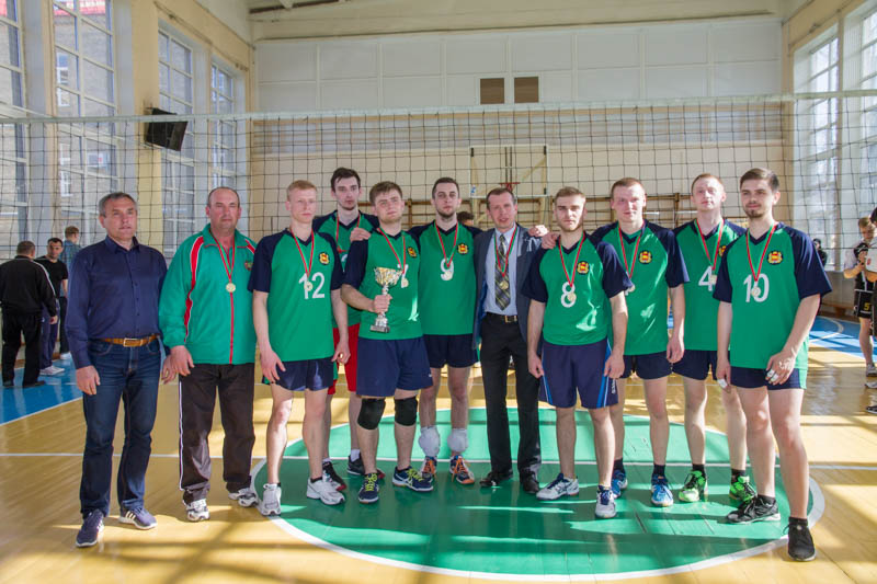 В ГрГУ имени Янки Купалы назвали лучших волейболистов