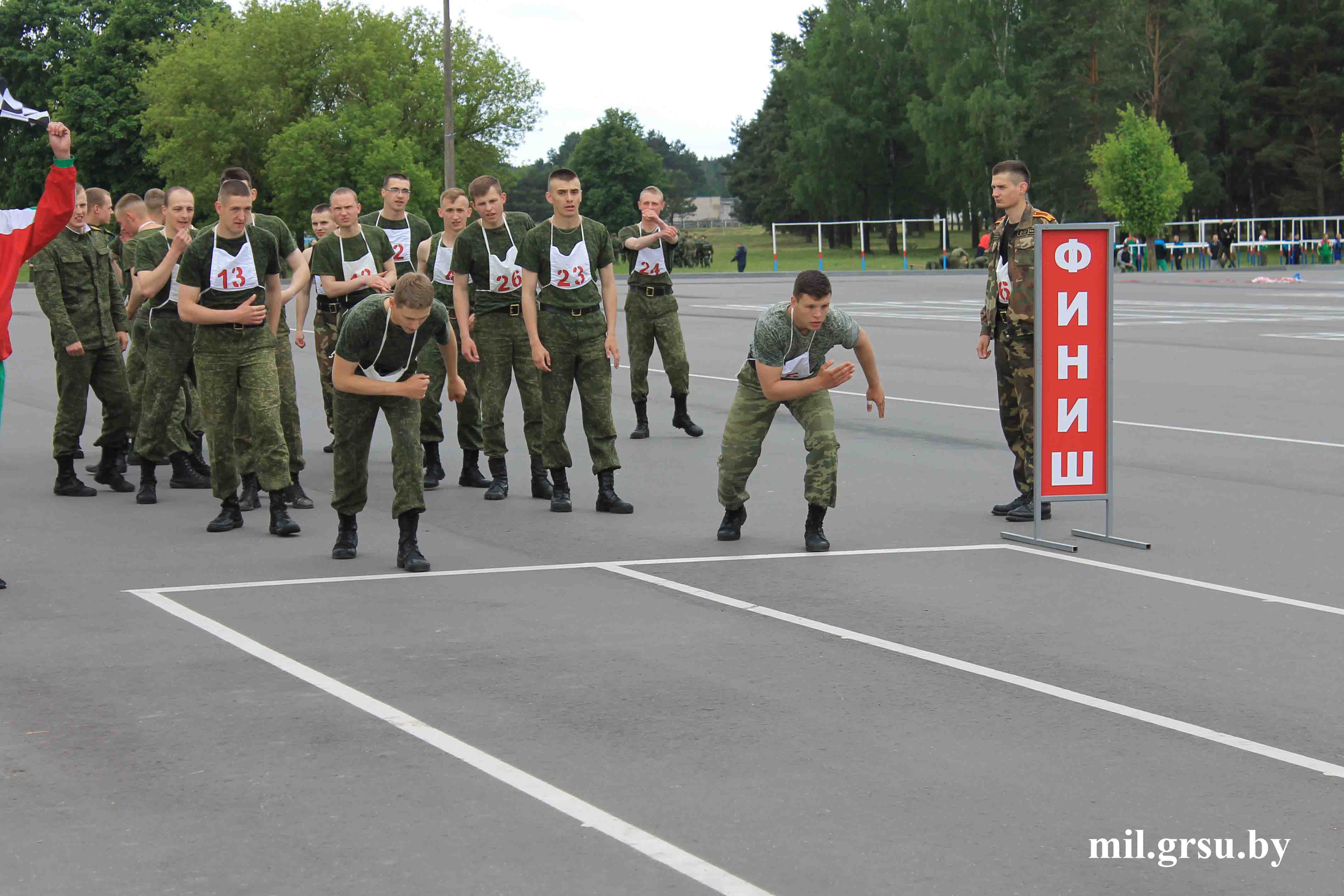 Военный факультет ГрГУ имени Янки Купалы стал призером смотра спортивно-массовой работы Вооруженных сил Республики Беларусь