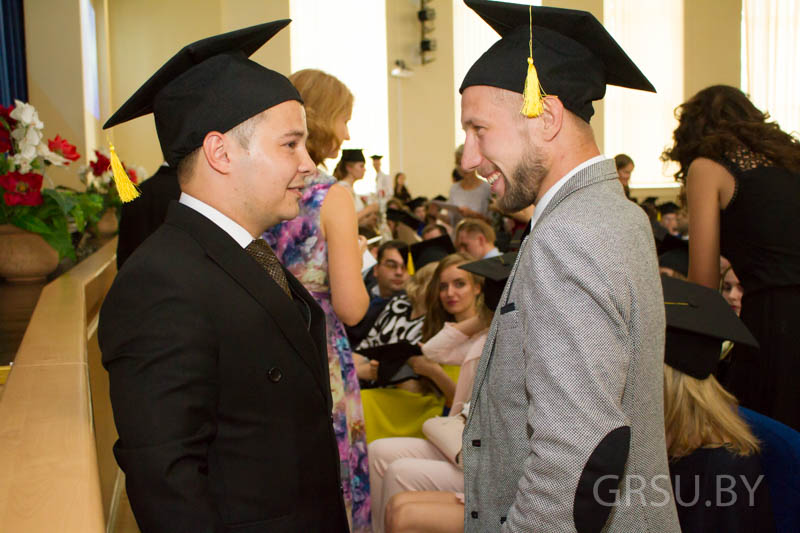 В ГрГУ имени Янки Купалы состоялось зачисление в магистратуру на бюджетную форму получения образования