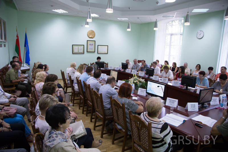 Заседание приемной комиссии прошло в ГрГУ имени Янки Купалы