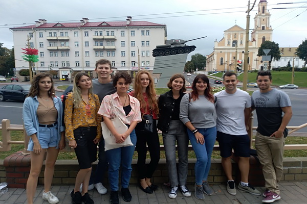Студенты из Испании и Польши начали обучение в ГрГУ имени Янки Купалы