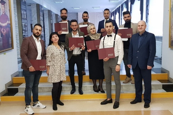 Congratulations! Дыпломы магістраў тэхнічных навук уручаны 8 выпускнікам магістратуры з Ірака