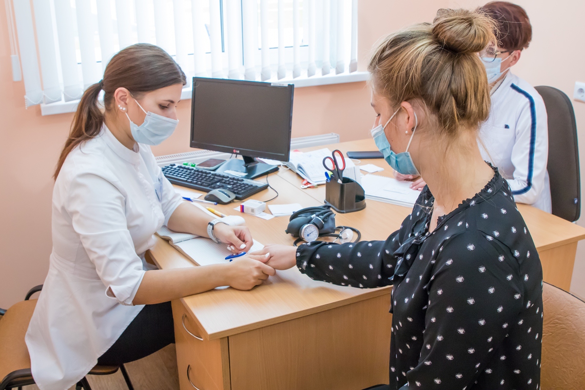 Очередная вакцинация сотрудников ГрГУ имени Янки Купалы прошла 24 августа