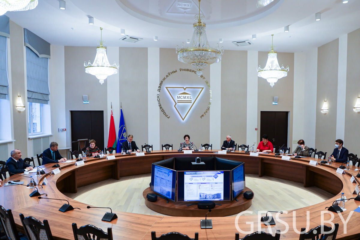 В ГрГУ имени Янки Купалы завершила работу комиссия по подтверждению Премии Правительства за достижения в области качества