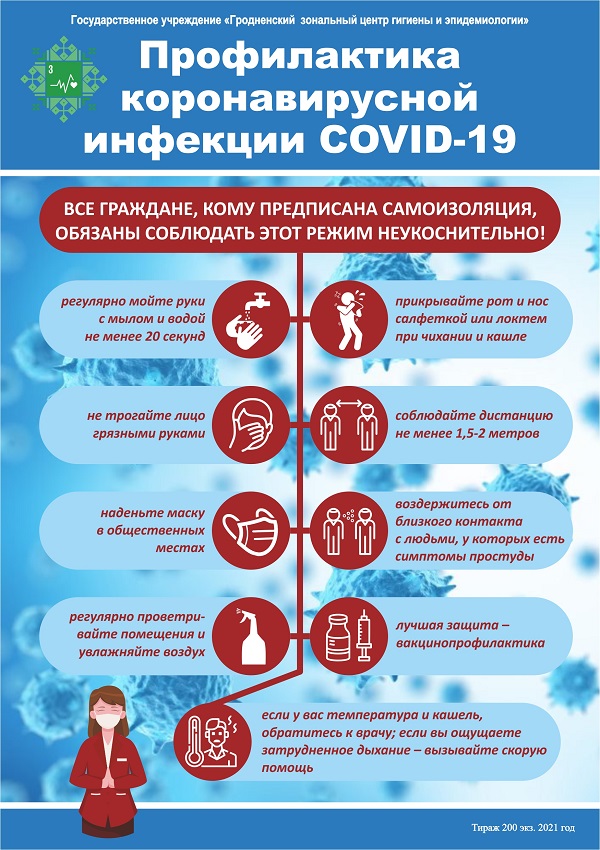 Профилактика COVID 19