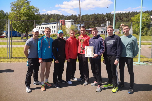 Зборная каманда ваеннага факультэта ГрДУ імя Янкі Купалы атрымала перамогу ў спаборніцтвах па ваенным пяцібор'і