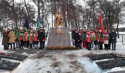 Студэнты ГрДУ імя Янкі Купалы прынялі ўдзел у 57-м інтэрнацыянальным Зорным паходзе па месцах баявой і працоўнай славы беларускага народа