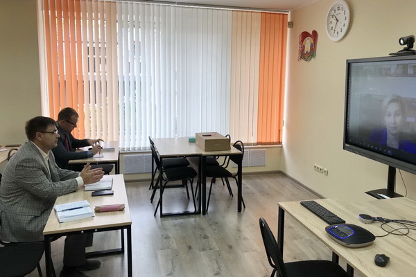 В ГрГУ имени Янки Купалы прошла онлайн-встреча с зарубежным вузом-партнером