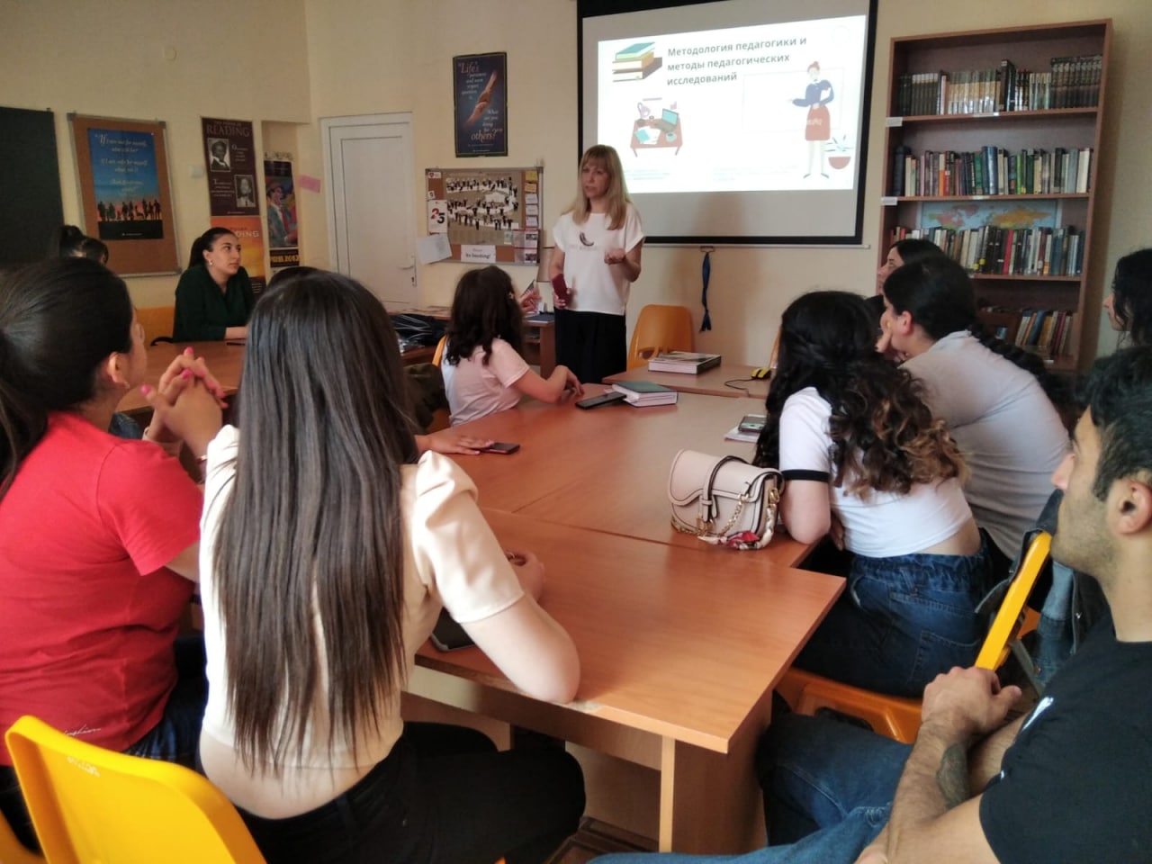 Выкладчык ГрДУ імя Янкі Купалы прайшла стажыроўку ў Ерэванскім дзяржаўным універсітэце