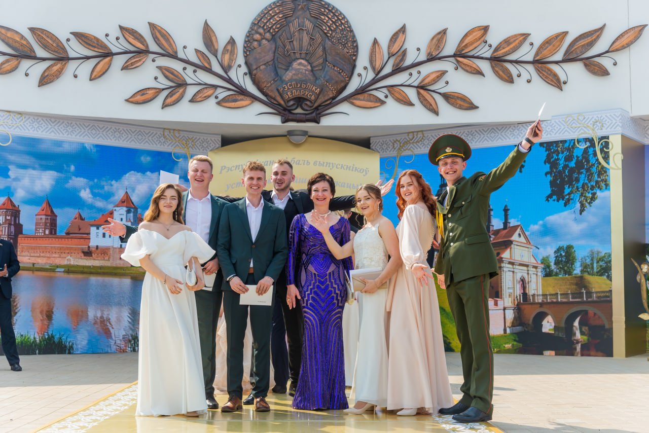 Купаловцы приняли участие в Республиканском балу выпускников высших учебных заведений Беларуси