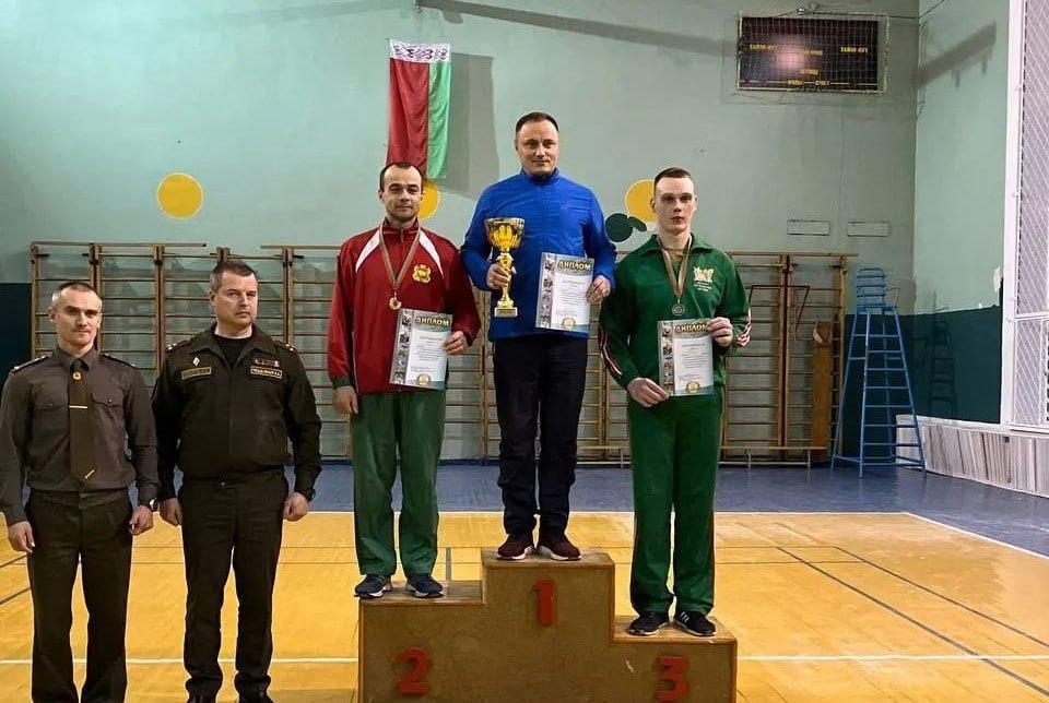 Команда военного факультета отлично себя показала на чемпионате по гиревому спорту