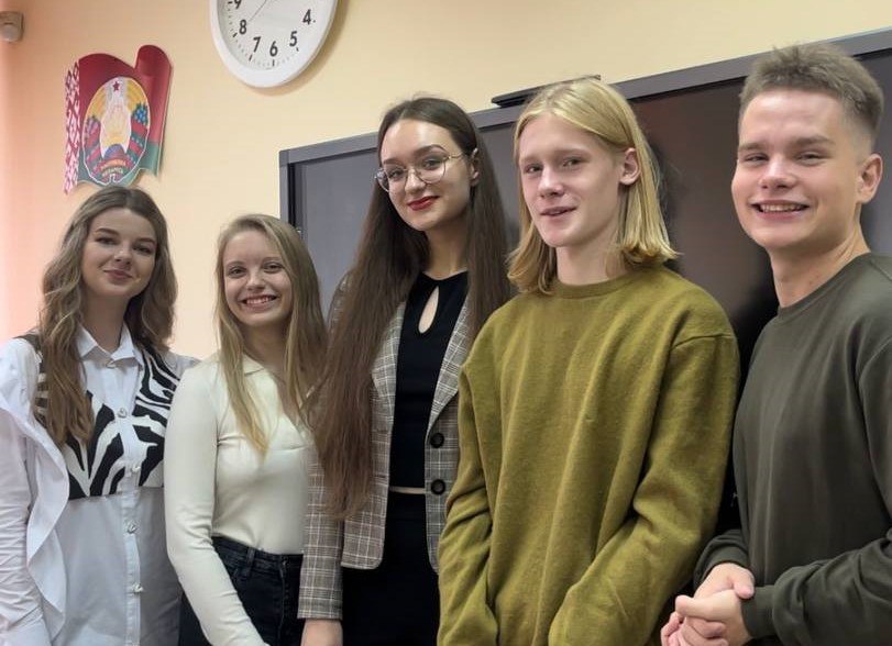 В студии юного журналиста «Медиа-STARt» Купаловскго университета прошли очные мастер-классы