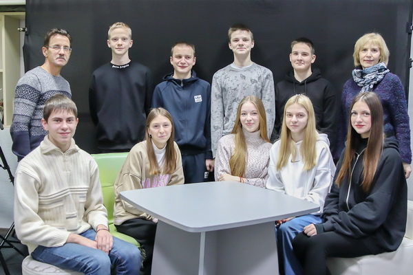 В студенческом медиацентре ГрГУ имени Янки Купалы состоялся тур-практикум для учащихся Козловщинской средней школы