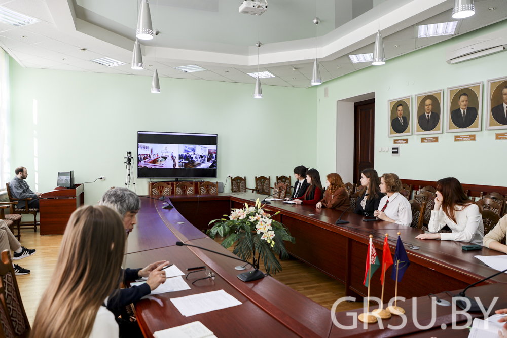 В ГрГУ имени Янки Купалы состоялась презентация проектов финалистов креатона «Центр сотрудничества»
