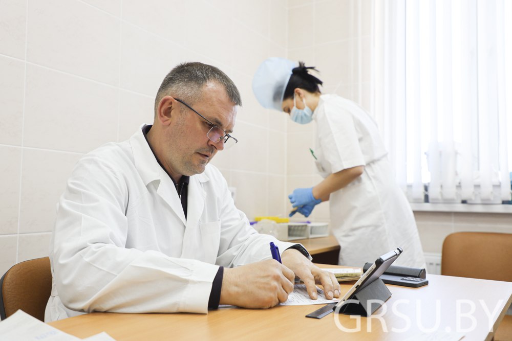 В ГрГУ имени Янки Купалы стартовала акция по донорству крови