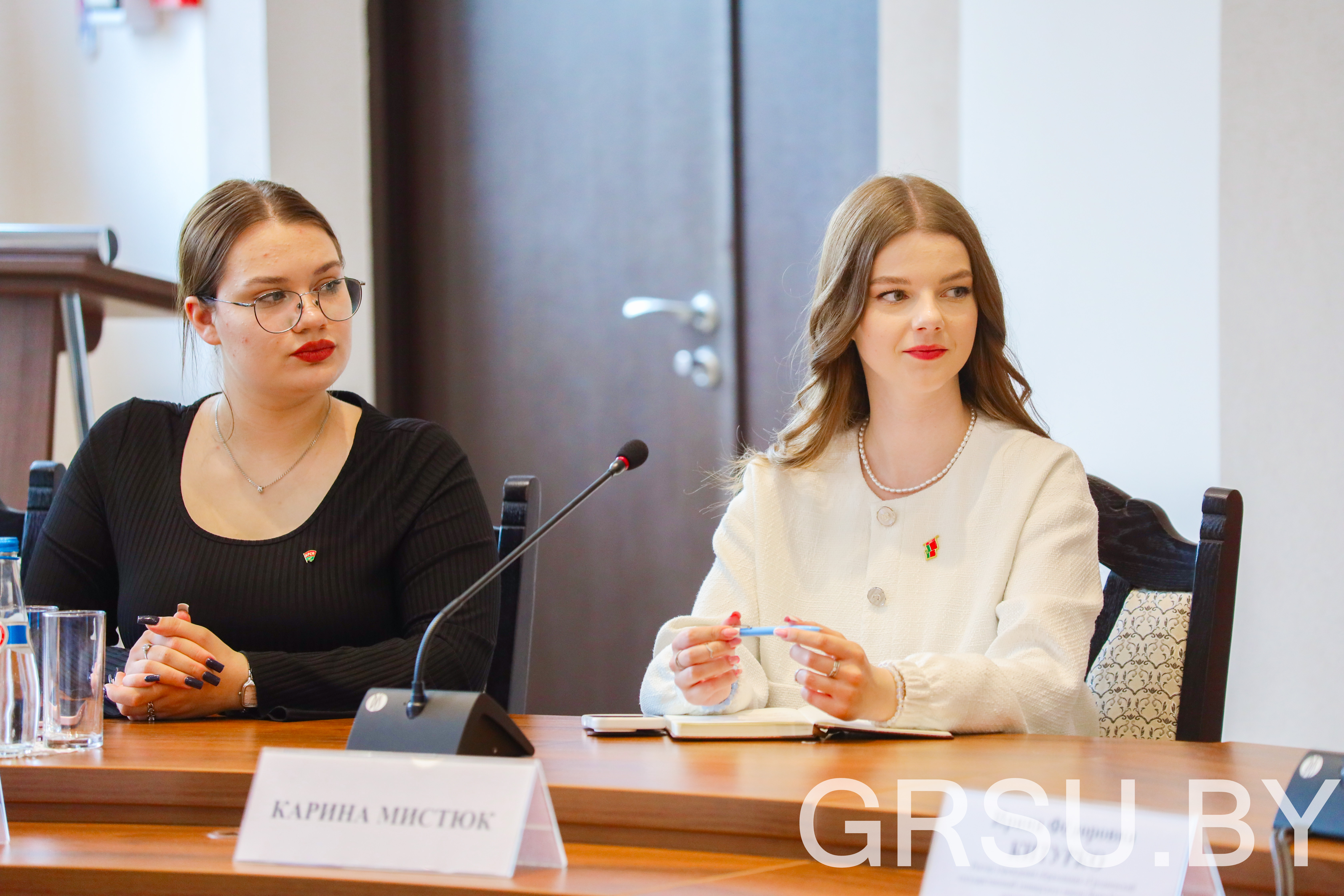 В ГрГУ имени Янки Купалы состоялась встреча ректора со студенческим активом