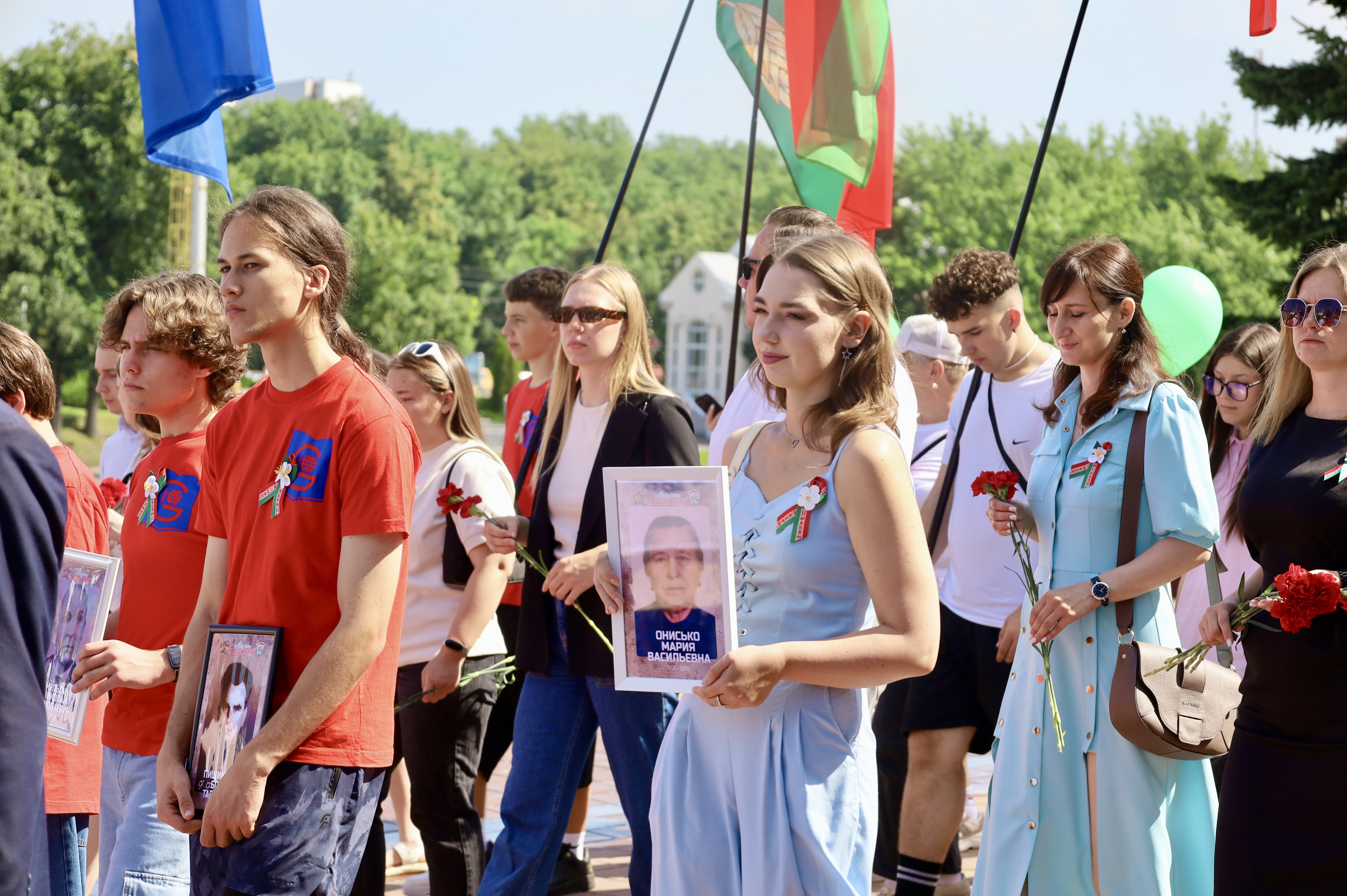 Студенты Купаловского университета принимают участие в Дне молодежи на «Славянском базаре в Витебске»