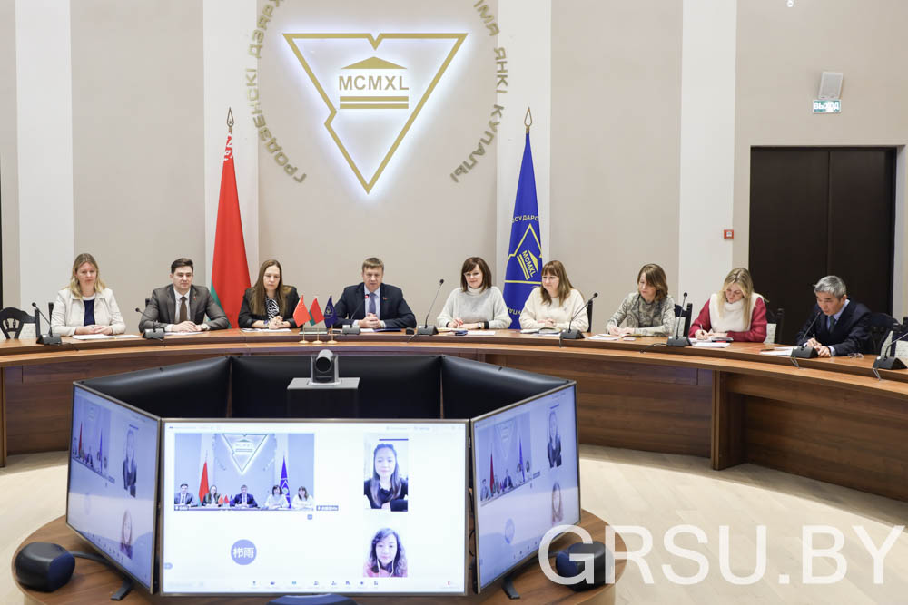 ГрГУ имени Янки Купалы и Сычуаньский профессионально-технический колледж обсудили план сотрудничества на 2026 год